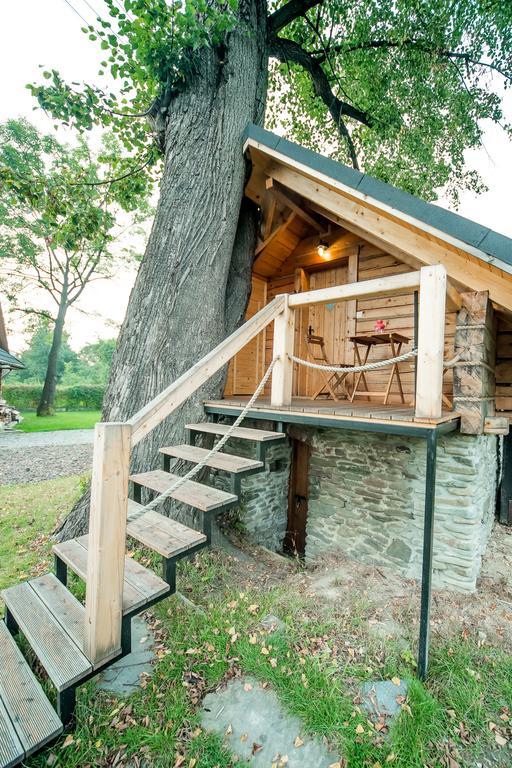Апартаменты Gniazdko Pod Lipa Андрыхув Экстерьер фото